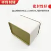 Cajas Cuadradas de Hojalata Esmerilada al por Mayor, Envases de Hojalata con Tapa abatible, Cajas de Almacenamiento Cuadradas con Tapa personalizada en relieve, Cajas vacías