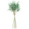 Planta Simulada Eucalipto Hoja de Dinero Ramo Decoración de Interior Arreglo Floral Adornos Floral Hogar Planta Verde Simulada Paisajismo