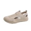 Zapatos de Verano Calados de Punto Fly 2025 Nuevos Versátiles Perezosos Transpirables de Suela Blanda Tenis para Correr