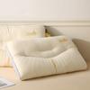 Almohada cervical de látex de plátano lechero pequeño núcleo de almohada lámina de látex soporte de partición almohada cervical almohada para adulto estudiante almohada para niños