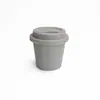 Caja de almacenamiento para esponja de maquillaje de taza de café transpirable a prueba de humedad y moho, transpirable con forma de calabaza, gota de agua, puff para polvo, estante de secado
