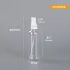 Frasco Spray Transparente de Névoa Fina, Frasco Recarregável Tipo Pressão para Viagem para Tônico, Frasco Spray Pequeno Desinfetante, Frasco Vazio de 30ml