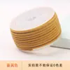 Cuerda de 4 mm de Grosor, Hilo Tejido de 16 Hilos para Hacer Cuentas Dzi, Colgantes de Jade, Cordones para Collares de Oro, Productos Terminados para Colgantes DIY, Cuerda de Milán, Alambre para Joyería