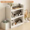 Prateleira de Armazenamento para Mesa, Estante de Mesa, Prateleira de Canto, Mesa para Cosméticos, Prateleira de Armazenamento para Bancada, Porta-Copos, Estante para Janela de Canto