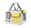 Bolsa Transportadora para Gatos Estilo Nuevo, Portátil, Ventilada, Transpirable, Bolsa Transportadora para Gatos de Mano, Bolsa Transportadora para Gatos de Gran Capacidad Cruzada, Bolsa Transportadora para Mascotas Extra Grande, Transfronterizo
