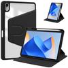 Para Huawei MatePad 11.5S capa protetora rotativa Air 11.5 ultrafina com slot para caneta transparente capa de acrílico e couro