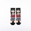 Calcetines Casuales de Media Pantorrilla de Película y Anime Hulk, Capitán América, Spider-Man, Joker, Calcetines Modernos para Hombres y Mujeres, Calcetines Largos