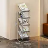 Porta-revistas Porta-livros e jornais Expositores de folhetos Expositores de informações Item dobrável para armazenamento Porta-jornais e periódicos de chão