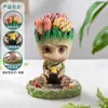 Suculentas, Cactos, Plantas Pequenas em Vasos, Cacto Groot, Decorações de Mesa no Escritório, Plantas Verdes Fáceis de Cultivar para Pessoas Preguiçosas