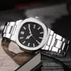 2025 Novo Calendário Esportivo Quadrado Relógio com Pulseira de Aço Relógio Masculino de Aço com Pulseira de Aço Fabricante Atacado de Peça Única