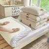 Juego de Tres Piezas 100% Algodón Puro para Cama de Dormitorio de Estudiantes Universitarios, Juego de Cama Estilo Nuevo, Funda de Edredón, Sábana Ajustable, Ropa de Cama para Dormitorio