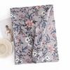 Bufanda de cachemira para mujer, estilo chino, vintage, con estampado de camelia, para invierno, resistente al frío, elegante, ligera y de lujo.