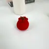 Muñeca de Lana Tejida a Crochet Nueva Hecha a Mano Serie de Frutas Colgante Tejido de Lana Llavero Colgante Adornos Producto Terminado