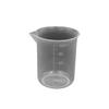 Vaso medidor de plástico de 100 ml, vaso medidor pequeño de PP con escala de boca, vaso medidor pequeño de agua, vaso experimental, vaso medidor pequeño