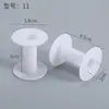 Carrete de Plástico Blanco Listo para Usar del Fabricante Carrete de Plástico Carrete Enrollador Cable Carrete de Plástico con Forma de I