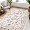 Tapete Persa Retrô Estilo Americano Transfronteiriço, Sala de Estar, Quarto, Tapete de Cabeceira, Tapete Completo, Manta de Sofá Imitação de Caxemira, Feito Sob Medida