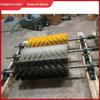 Varredora de correia de entrega de fábrica, fácil de operar, varredora de rotação, operação portátil, varredora de correia