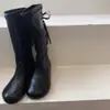 Zapatos infantiles de estilo vintage para otoño e invierno, botines Martin infantiles, botas altas para niñas, botines sencillos dulces de princesa para niñas