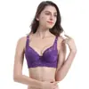 Sujetador de encaje ajustable con copa de algodón ultrafino de talla grande, sexy, con aro de acero fruncido, ropa interior femenina al por mayor