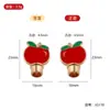 Pingentes de Frutas de Liga com Gotejamento de Óleo Acessórios para Pulseira Brinco DIY Charms de Morango Laranja Feio Abacaxi Ovelhinha Acessórios DIY