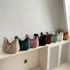 Gran Capacidad Estilo Perezoso Estilo Occidental Estilo Japonés Tendencia Artística Hombro Cruzado Casual Estilo Coreano Bolso Sencillo Tipo Dumpling para Estudiantes