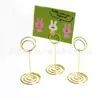 50/85/120/220 mm pavo real redondo forma de corazón portatarjetas de visita portanotas portatarjetas de escritorio mensaje portatarjetas transfronterizo en stock