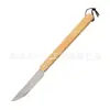 Set de Herramientas Pequeñas para Barbacoa de Acero Inoxidable 410 Más Vendido Transfronterizo con Mango de Madera para Reuniones Familiares, Camping y Barbacoa Portátil