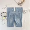 AliExpress eBay Ropa de Mujer Primavera/Otoño Venta Caliente Moda Callejera Jeans Cómodos Adelgazantes Chica Atrevida Pantalones de Campana En Stock
