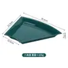 Travessa de servir em plástico, estilo japonês, design criativo, tamanho grande para uso doméstico, espessa e resistente a quedas, adequada para pratos frios, bares, KTVs, lanches e frutas