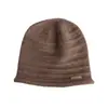 Base Clásica 100 Cachemir Gorro Frío Gorro Cálido de Lana Gorro Unisex de Punto Gorro Mujer Otoño e Invierno Nuevo