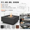 Chimenea de fuego real para exteriores, mesa de fuego a gas y alcohol, hecha a medida para calefacción en casas de huéspedes, hoteles, villas y patios, directo del fabricante