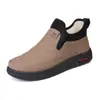 Sapatos de Algodão Aveludado de Inverno 2025, Confortáveis e Impermeáveis, Sapatos Quentes para Mãe, Sapatos de Tecido Old Beijing, Botas Antiderrapantes