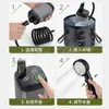 Dispositivo de Ducha Exterior 6000mAh Portátil Ducha de Camping Exterior con Pantalla LED Ducha Eléctrica Portátil