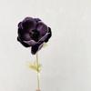 Novo padrão de grama com sensação de mão simulada rosa PU flor única anêmona flor artificial mesa de jantar sala de estar com adereços de fotografia Material da flor
