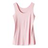 Venta Directa de Fábrica Camisola para Mujer Modal Sin Costuras Camiseta Base Ropa Exterior Talla Grande Camiseta Sin Mangas Suministro del Fabricante