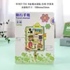 Ímãs de geladeira Rizhao com fontes metálicas, lembranças de viagem, produtos culturais e criativos da moda, presentes no atacado