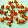 Accesorios para el Festival del Bote del Dragón Bolsitas Perfumadas Bordado Hecho a Mano DIY Tejido de Cuerda de Cinco Colores Zongzi Estilo Antiguo Hojas Iridescentes Accesorios Venta al por Mayor