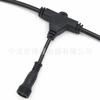 Conector Impermeable Cadena de Luces Cadena de Luces E27 Línea de Cadena de Luces Estándar Europeo Estándar Americano Cadena de Luces Exterior Conector Impermeable Línea de Cadena de Luces E26 Cable de Alimentación