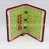 Placa Tática de Futebol Quadro de Ensino para Treinadores Dobrável com Zíper Magnético Quadro de Comando Placa Tática Suprimentos para Treinadores