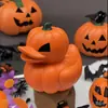 Venda Quente Transfronteiriça Abóbora Pato de Halloween Decoração de Casa Quarto Presente Material Plástico Pequeno Presente para Presentear
