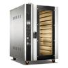 Horno eléctrico grande de circulación de aire caliente de 5, 8 y 10 placas, versión mecánica/computadora, horno para pan y pasteles opcional