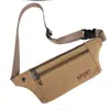 Riñonera Nueva Bolsa para Hombre Bolsa de Cajero de Negocios Bolso de Hombro Bolso Cruzado Cartera Multifuncional Bolsa para Teléfono Móvil Bolsa de Pecho para el Trabajo