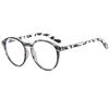 Gafas Redondas con Lente Plana Anti Luz Azul Montura Unisex Gafas de Prescripción Venta al por Mayor Gafas de Montura Completa Estilo Academia
