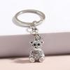 Venta Caliente Transfronteriza Llavero de Pedrería de Color Llavero de Oso Koala Búho Llavero Accesorios para Colgar en Bolsa