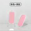 Soporte de Teléfono Simple con Respaldo de Lente de Alta Transparencia Que Se Puede Girar para Sostener Fundas y Accesorios de Teléfono, Combinación DIY con Soporte de Teléfono