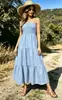 Moda Femenina Transfronteriza Europea y Americana Nueva Primavera 2026 Elegante Vestido Strapless con Espalda Descubierta