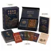 Caja de Regalo con Tarjeta Guía Personalizada para Sala de Exposiciones de Patrimonio Cultural Inmaterial, Tarjeta Conmemorativa Cultural y Creativa de Atracción Turística, Juego de Tarjetas Culturales y Educativas Hecho a Medida