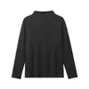 Camisa Térmica de Fleece Masculina Camiseta de Manga Longa Lisa Masculina Outono e Inverno Novo Lançamento 2024 Suéter Masculino Gola Redonda Versátil