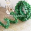 Tiras de Césped de PVC Verde de 16.5/5.5m, Hojas de Césped, Barandilla, Escalera Mecánica, Enredaderas Navideñas, Bolas de Colores, Decoraciones Navideñas