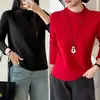 Camiseta Interior de Cuello Medio Alto para Mujer Talla Grande 200 Jin MM Otoño e Invierno Versátil Adelgazante Manga Larga Camiseta Top Ropa Exterior